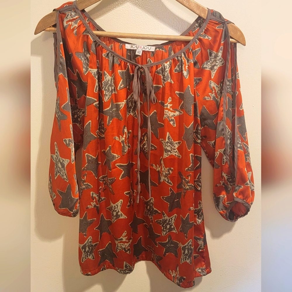 Flowy 3/4 Sleeve Blouse Size XS
